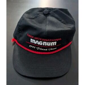 RARE VINTAGE CASE INTERNATIONAL MAGNUM "1991 PLANT TOUR"  BLACK USA MADE